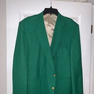 Men’s Green Stafford blazer size 48R